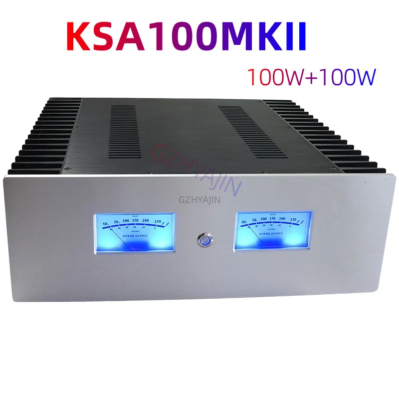 

The NEWest 100W+100W class A KSA100MKII fever hifi pure post amplifier beyond Accuphase 405 20HZ~20KHZ