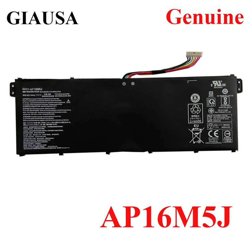 Wikinu AP16M5J Laptop Akku für Acer Aspire 1 A114-31 A114-32 3 A314-31