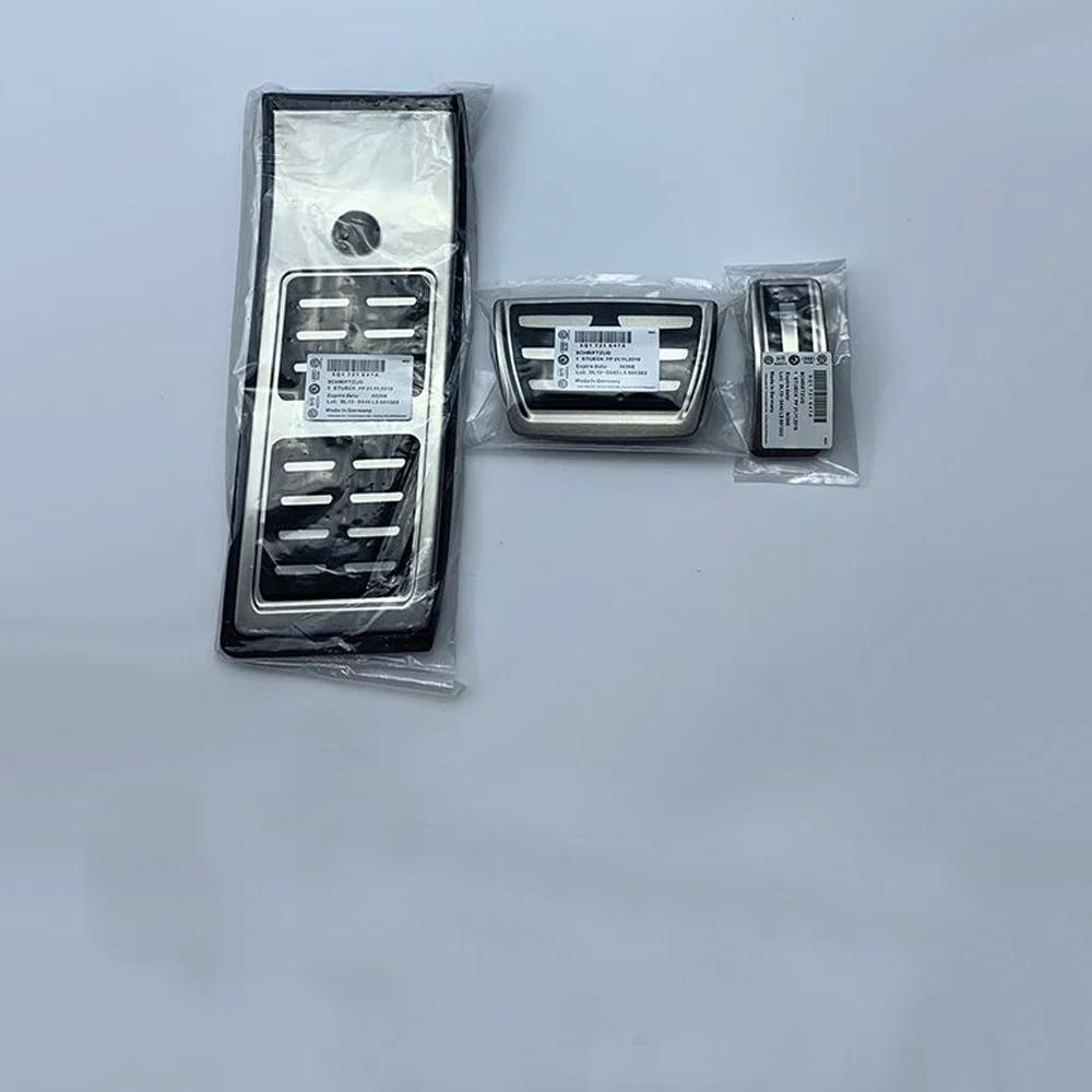 Car Stainless Steel Pedal for Audi Q5 FY S-Line Sportback ~ Alloy Anti-Slip Fuel Brake Part Footres Cover Accessories