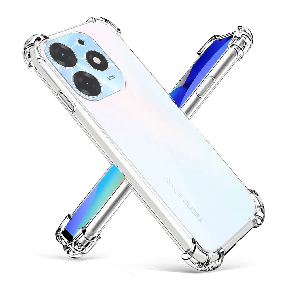 Per Tecno Spark 10 Pro Custodia Trasparente Custodia Morbida In Silicone Antiurto Per Tecno Spark 10C Coque Per Tecno Spark 10 4G Fundas