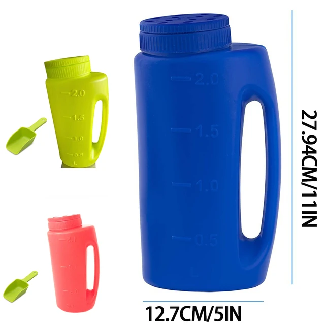 ABS Convenient 2L Handheld Spreader For Efficient Lawn Care And Harsh Conditions Spreader Handheld green 3