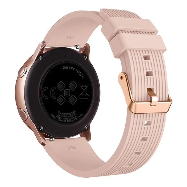 Premium 20mm Silicone Strap Bracelet Wristband