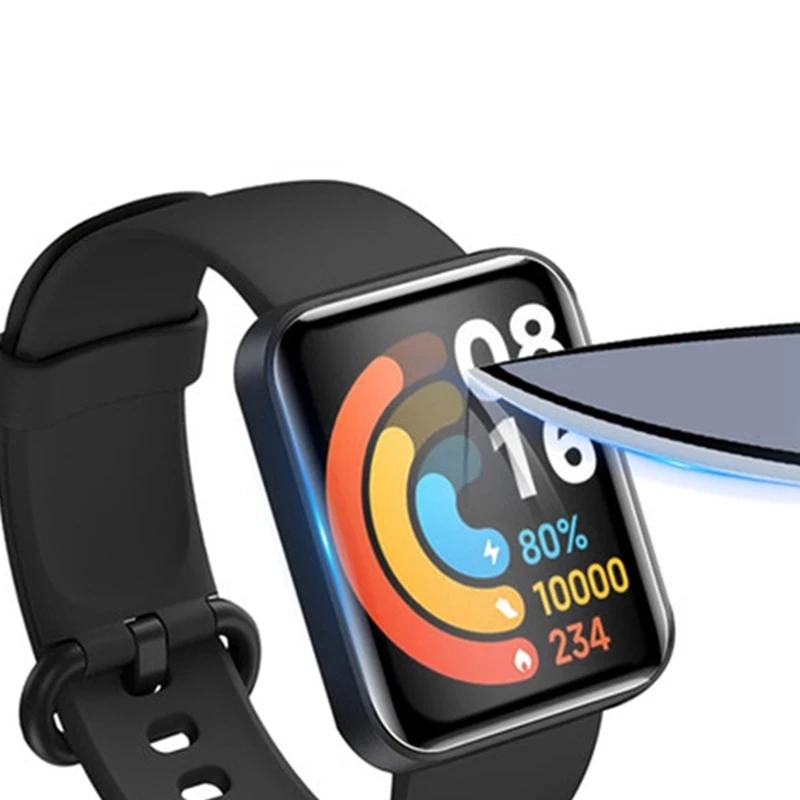 Hydrogel TPU Screen Protector Film for Smartwatches - Premium Protective Watch Accessory