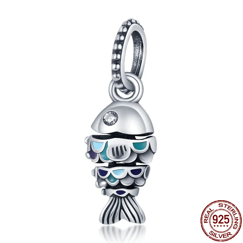 HOT SALE 2022 Trend 925Sterling Silver Stars Charm Beads Fit Original Pandora Bracelet Pendant Necklace Jewelry wedding rings 925 Silver Jewelry