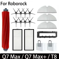 For Roborock Q7 Max / Q7 Max+ / Q7 Plus / T8 Accessories Main Side Brush Hepa Filter Mop Robot Vacuum Cleaner  Spare parts 1
