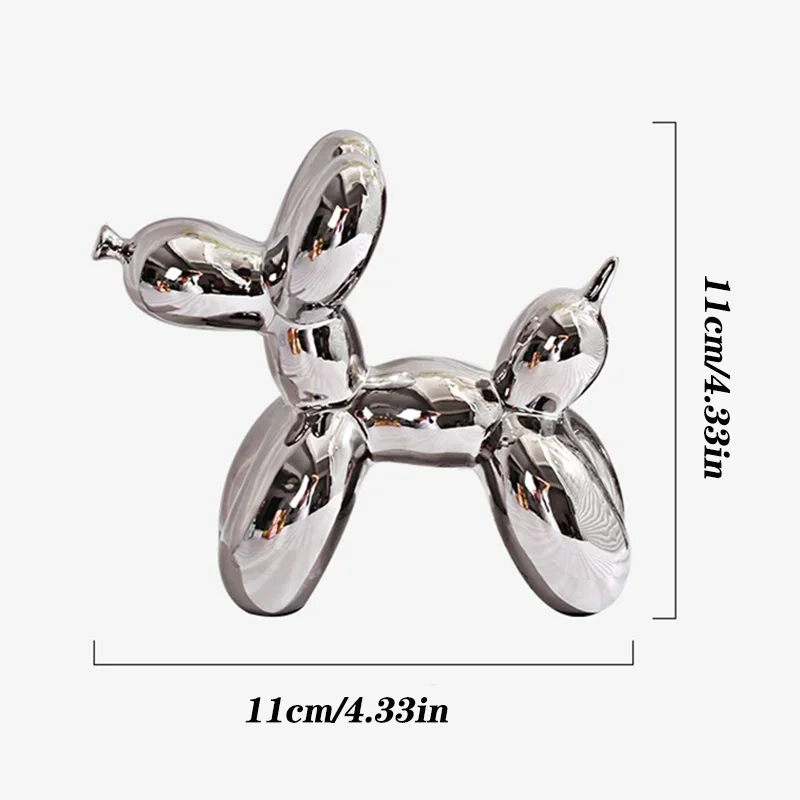 Abstract Balloon Dog Sculpture 4
