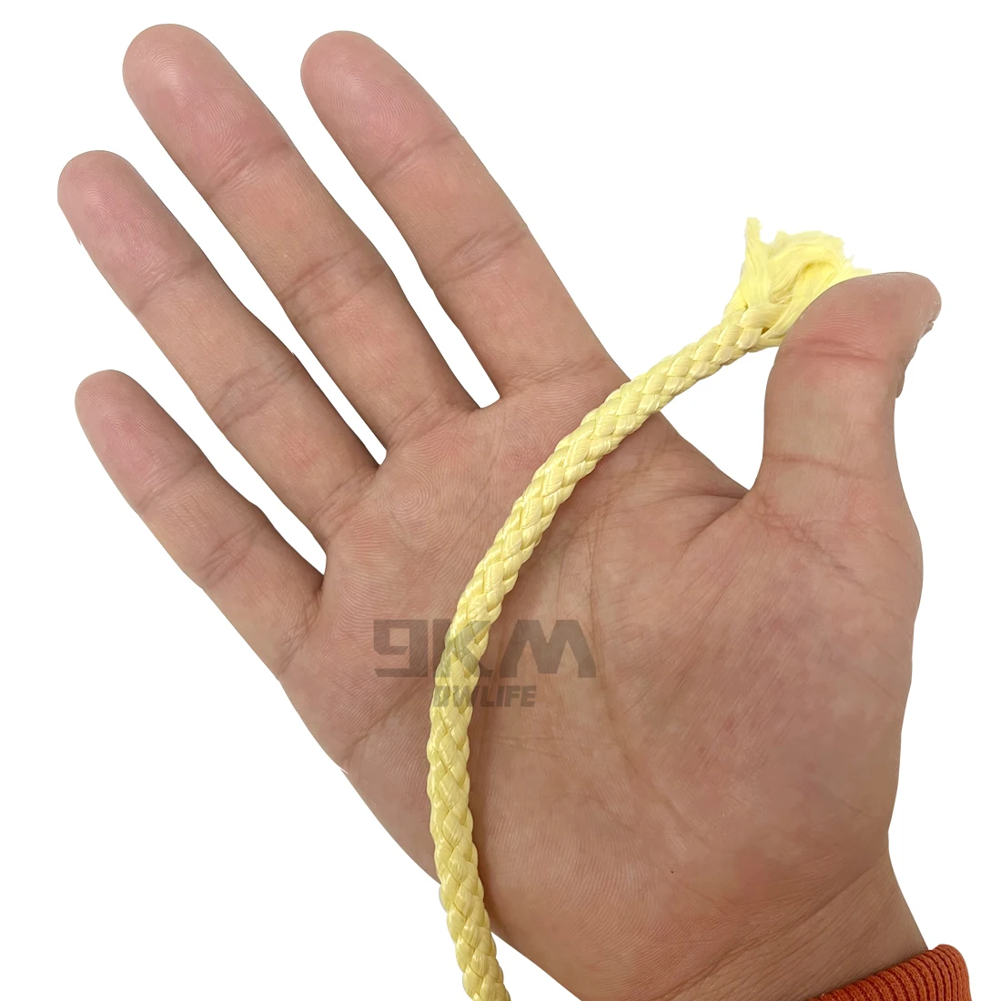 Fishing Rope Fishing Line Kevlar Line 1.6~6.8mm High Strength Cut-Resistant Camping Hiking Rope Model Rocket Paracord Cord Fishing Assist Line Kite String