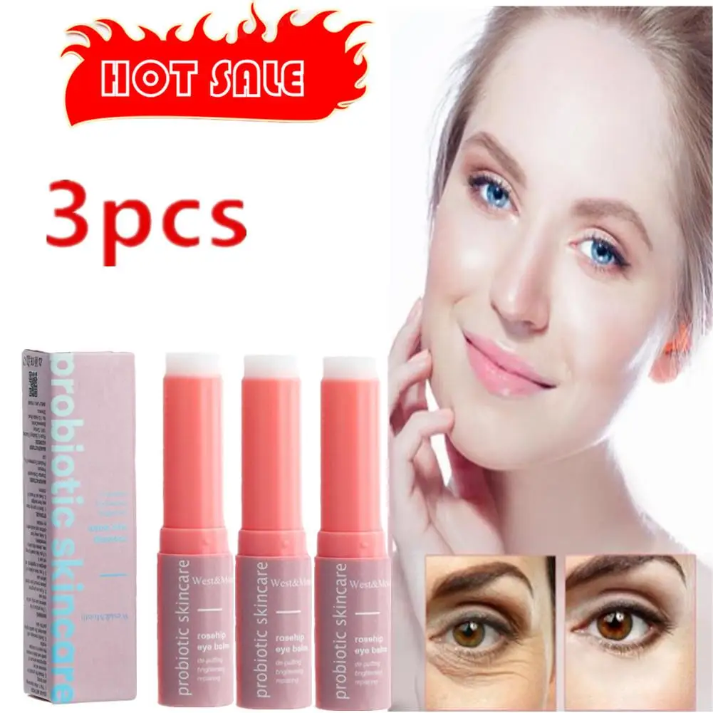 

3PCS Retinol Eye Cream Stick Moisturises Firms Eye Area Massage Improve Fine Lines Crow's Feet Dark Circles Patches Skin Care