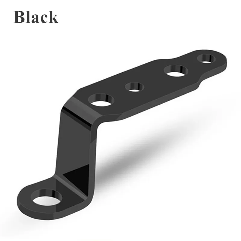 Motorcycle Light Bracket 1PC Motorcycle LED Headlight Bracket Rearview Mirror Lamp Spotlight Extension Holder Clamp Motorbike Scooter Accessories