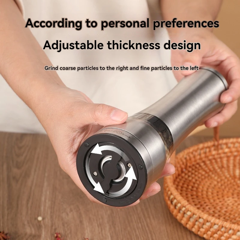 Kitchen Tools Stainless Steel Grinder Manual Pepper Grinder Sichuan Pepper Black Grain