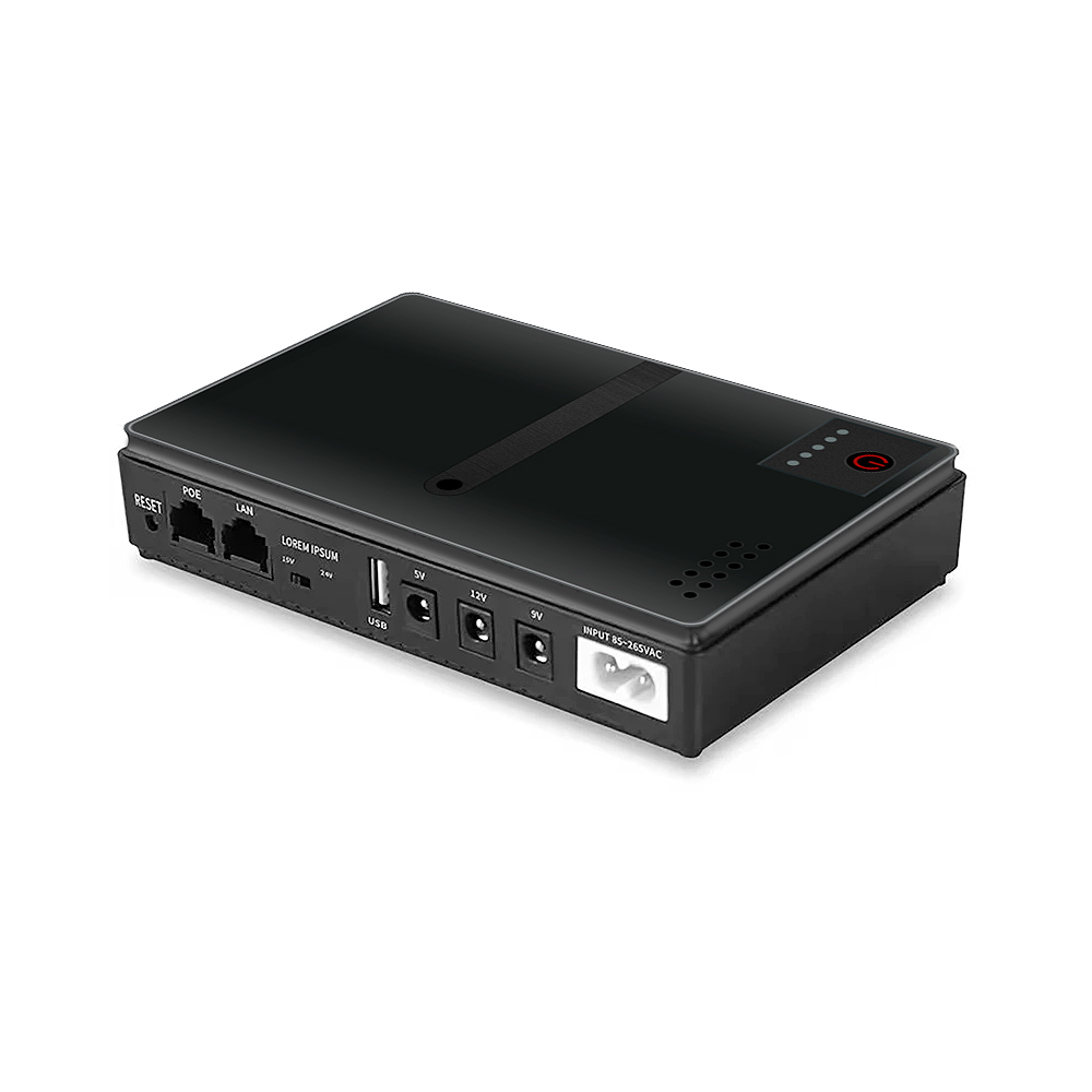  DC1018p UPS For Router Mini UPS Uninterrupted Power Supply DC1018p 10400mAh Lithium Ion Backup Battery 