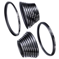 K&F CONCEPT 18 in 1 Filter Adapter Ring Set Camera Lens Step Up/Down Adapter Ring for Canon Nikon Sony DSLR Lens 37-82mm 82-37mm - Image 3