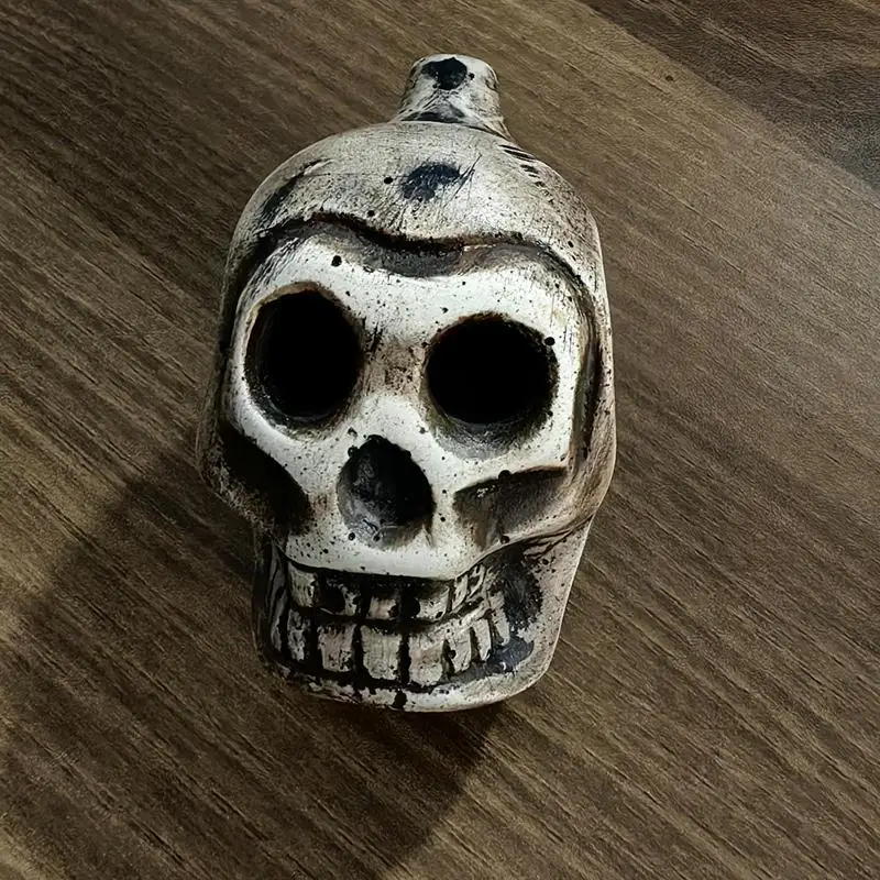 Horror Scream Whistle Authentic Aztec Spooky Human Skull Death Scream High Decibels