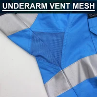 Hi Vis Men Work Shirt - 100% Cotton