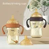 Newborn baby bottle/wide mouth break bottle/nano nipple/drinking nipple/duck nipple/learning drinking cup/big baby bottle 2