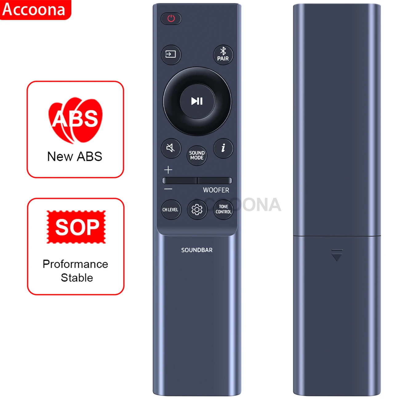 AH81-15498A Remote Control for Samsung Soundbar HW-B550 HW-B53M HW-B53C HW-B530 HW-B450 HW-B650 HW-B43C HW-B63C HW-B63M