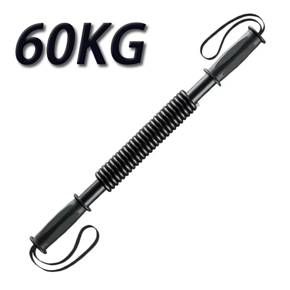 Adjustable Resistance Arm and Chest Workout Trainer with Foldable Spring Bar
