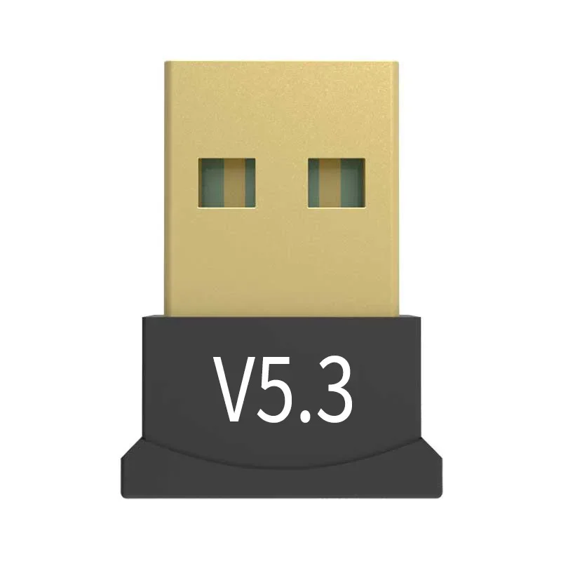 노트북 PC 컴퓨터 이어폰 미니용 프리미엄 품질 무선 USB 블루투스 5.3 어댑터 및 음악 수신기