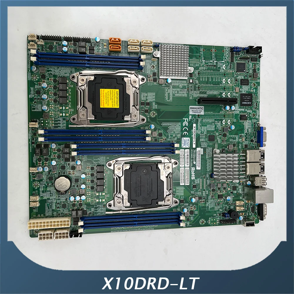 Server Motherboard For Supermicro X10DRD-LT X540 X99 C612 Support E5-26XX V3 V4X High Quality 2 Server Motherboard For Supermicro X10DRD LT X540 X99 C612 Support E5 26XX V3 V4X High Quality