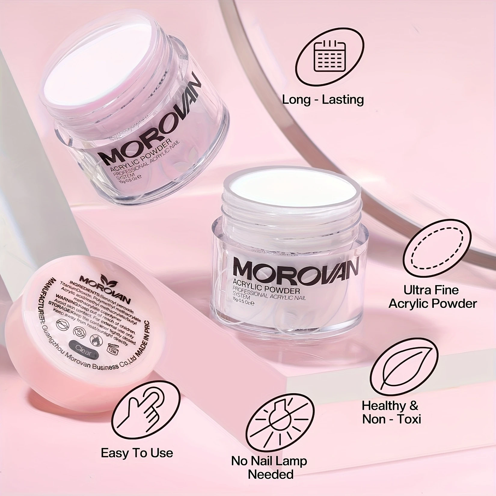 Acrylic Nail Enhancement Set for DIY Nails