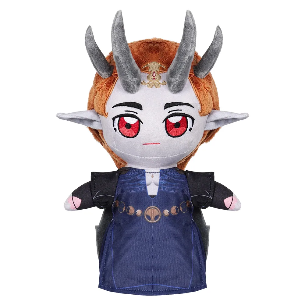 Game Baldur Cos Gate Laezel Shadowheart Kalak Astarion Cosplay Plush Cartoon Soft Stuffed Mascot Birthday Xmas Gifts