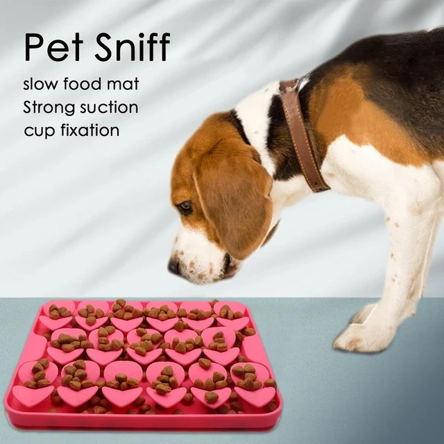 6 in 1 Slow Feeder Dog Bowls Silicone Licking Mat for Dogs Lick Mat Silicon  Feeding Mat Large Dog Feeder Bowl Cat Feeding Pad - AliExpress