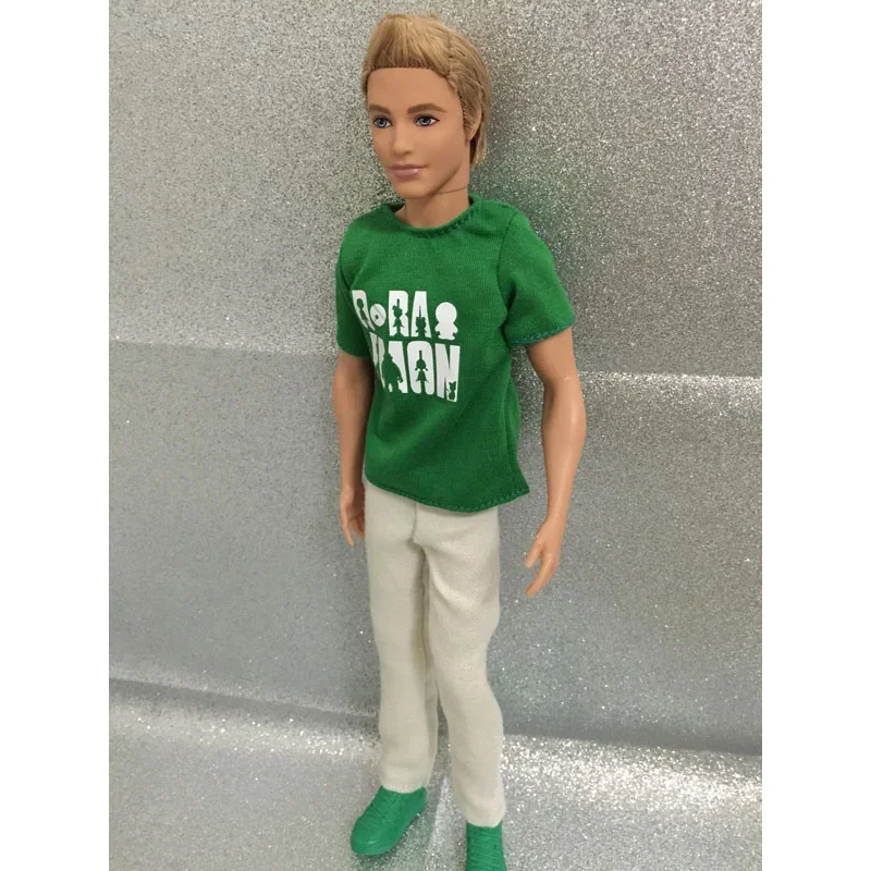 

Женская Одежда для кукол, футболка и брюки для кукол kem BBIK00A