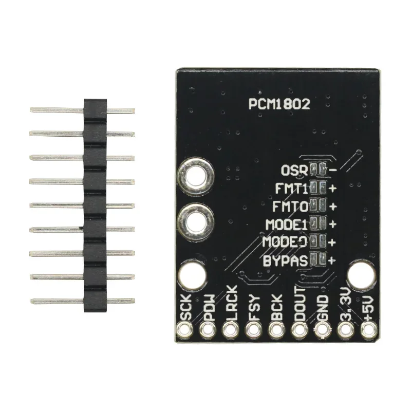 PCM1802 Audio Stereo A/D Converter ADC Decoder 24bit 96kHz Digital PCM AV Amplifier Player Board ANALOG-INPUT Module NEW audio music player