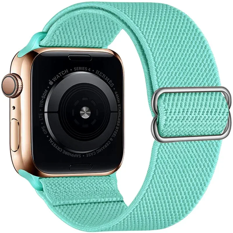 Elastic Braided Nylon Strap