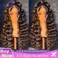 SoGreat 13x6 Hd Lace Frontal Wig Human Hair 13x4 Body Wave Human Hair Wigs For Black Women 30 40 Inch Lace Front Human Hair Wig
