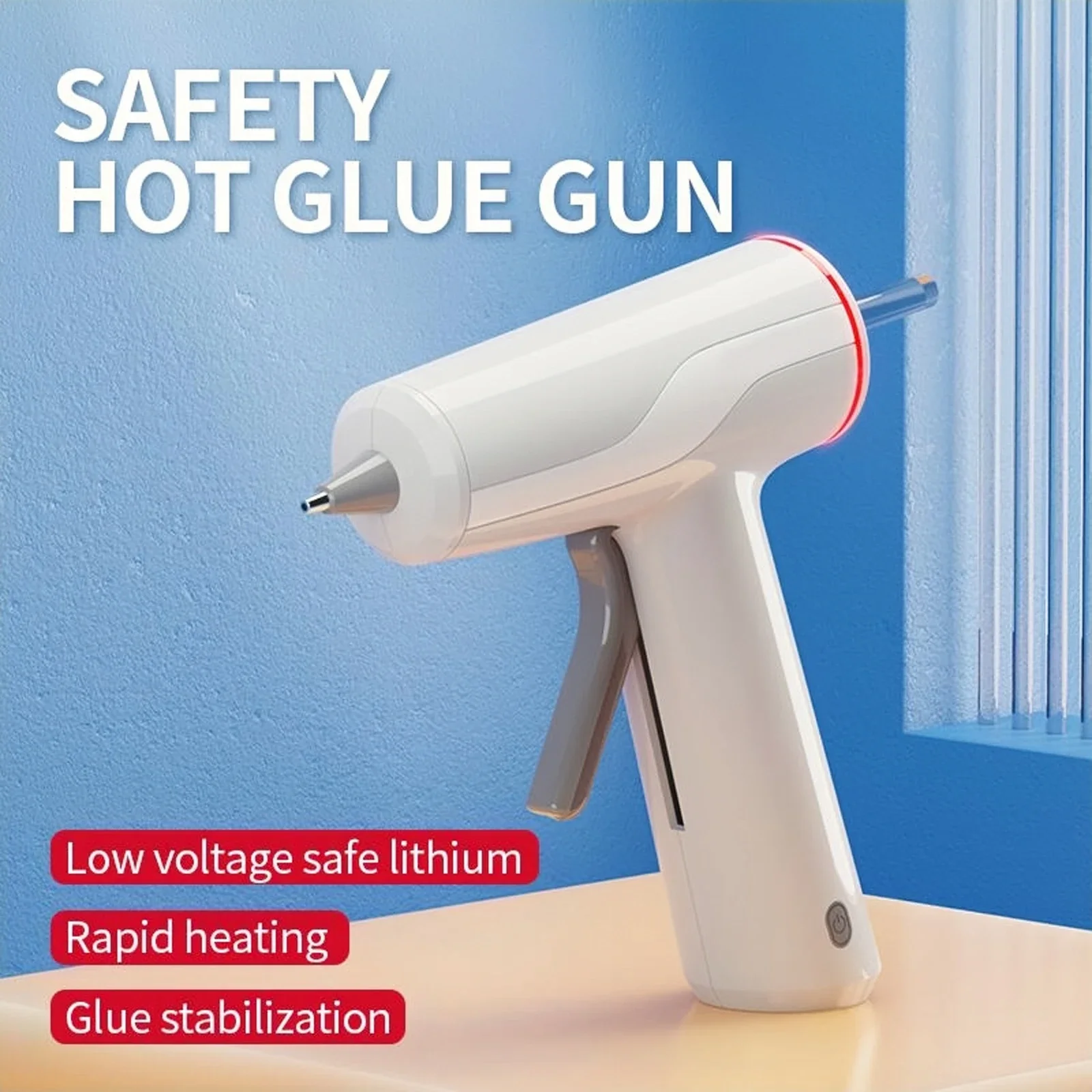 

Home Wireless Gun Hot Guns Glue Mini Industrial Arts Repairs Hand Rechargeable Crafts Melt Household Tools Quick Type