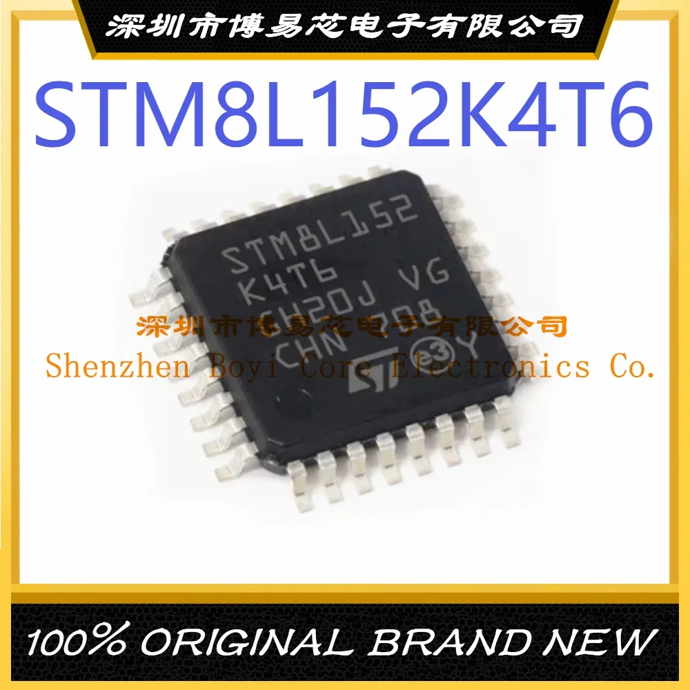 

STM8L152K4T6 TR Package LQFP32 Brand new original authentic microcontroller IC chip