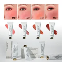 Girl's Watercolor Liquid Blush Beauty Natural Velvet Matte Creamy Cheek Rouge 6 Colors Facial Blusher Tint Peach Blush Makeup 2