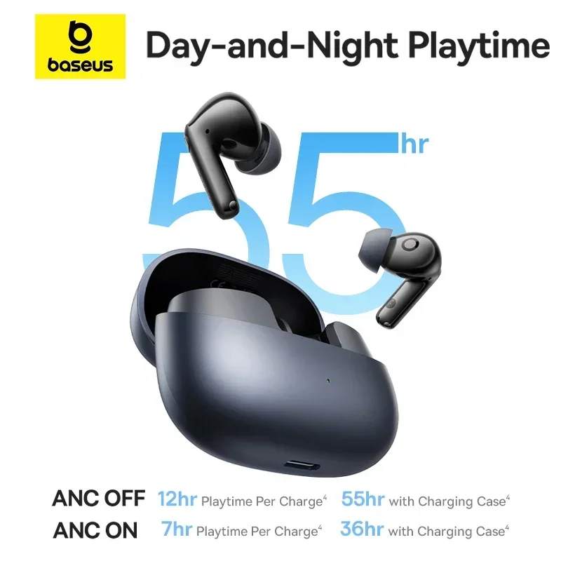 Baseus EP10 Pro ANC Earbuds Wireless Bluetooth 6.0