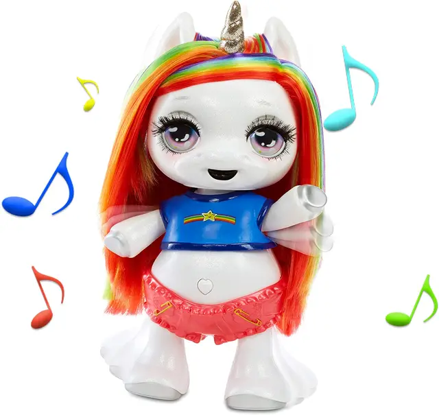 Popsieing Dancing Unicorn Rainbow Brightstar Singing Unicorn Doll Battery Powered Kawaii Girl Toys Gift Robotic Christmas Gifts 5