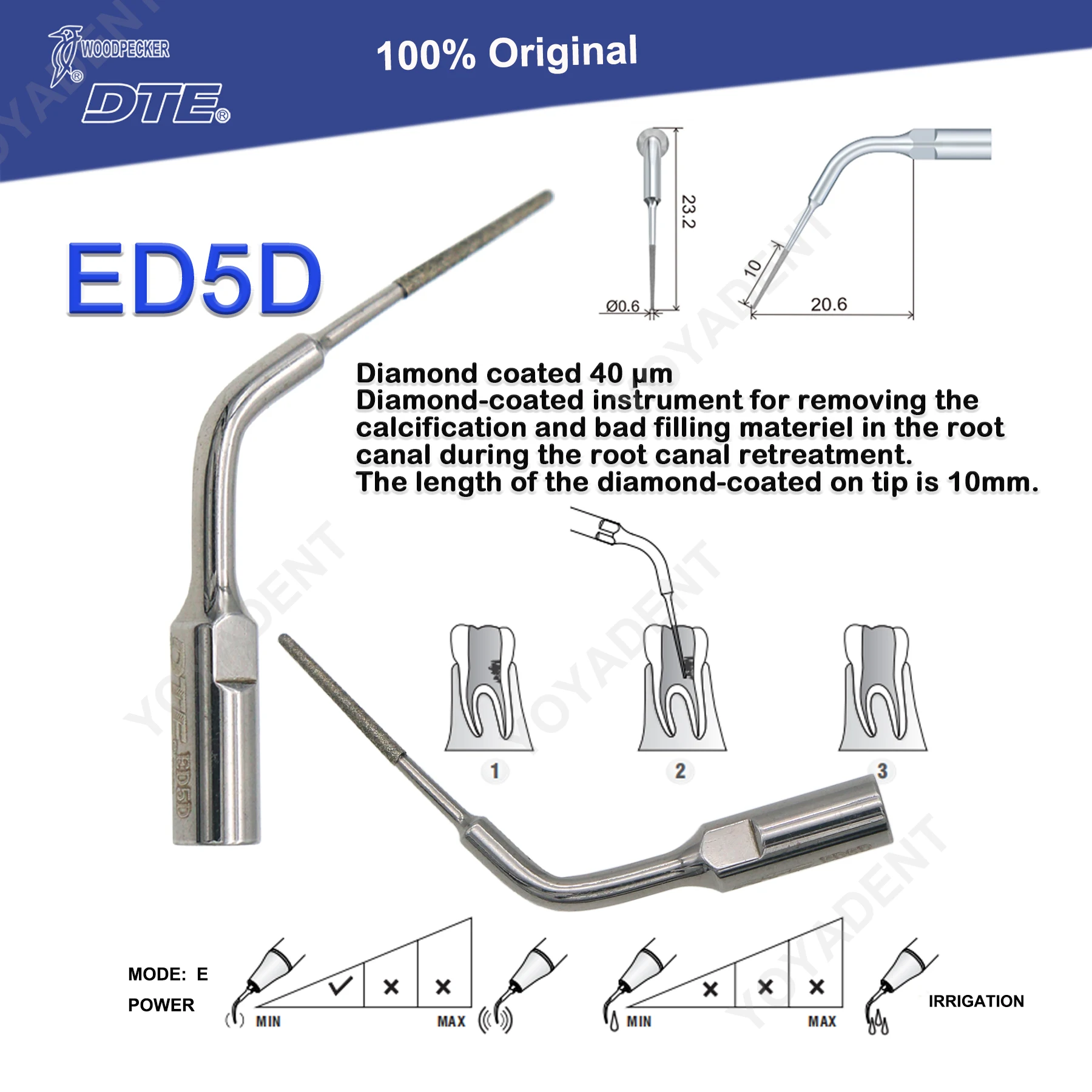 Fit Scaler NSK SATELEC, Produto Odontologia, Série ED, DTE