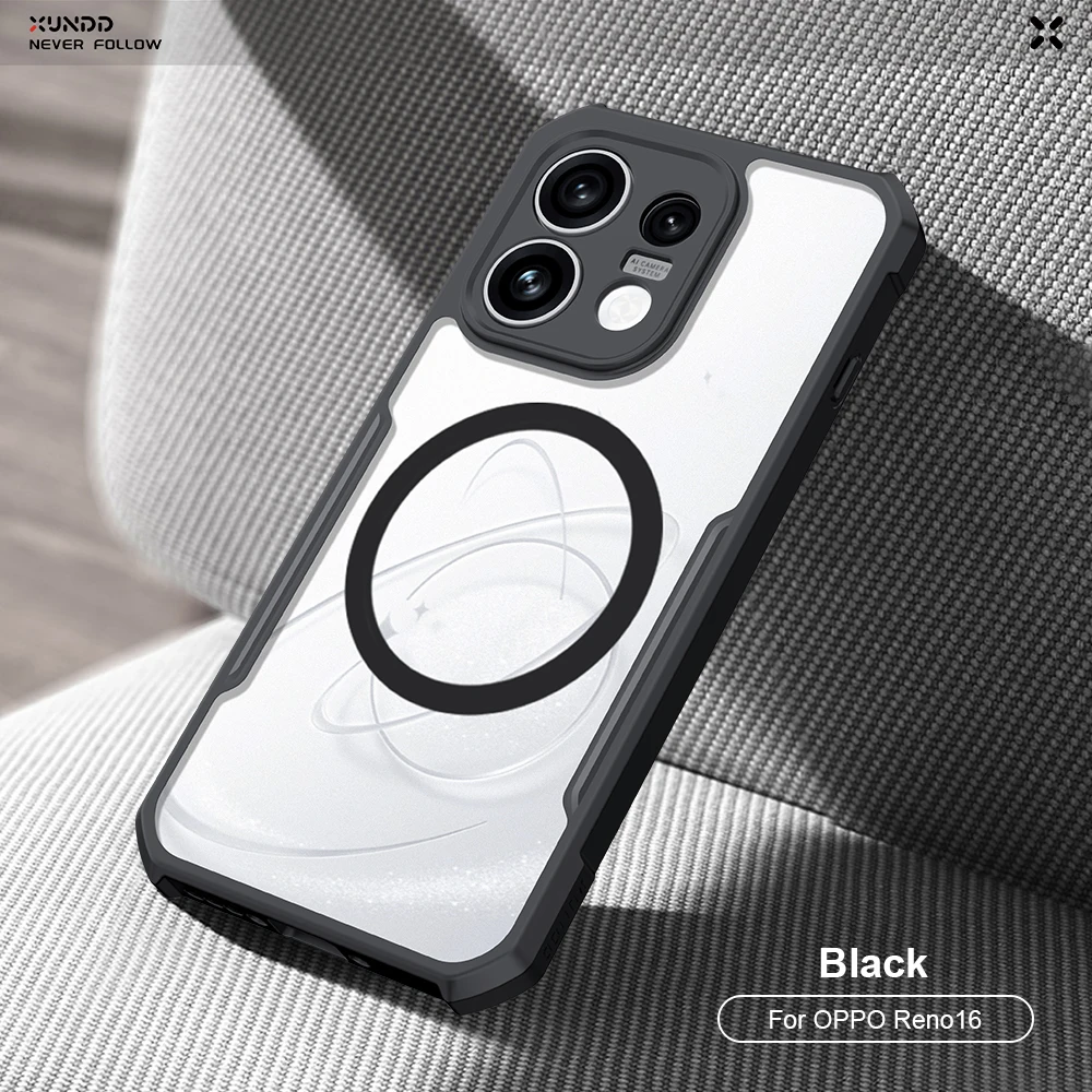 XUNDD Shockproof Protective Phone Case - Full Protection PC+TPU, Anti-Drop & Wear-Resistant Cover
