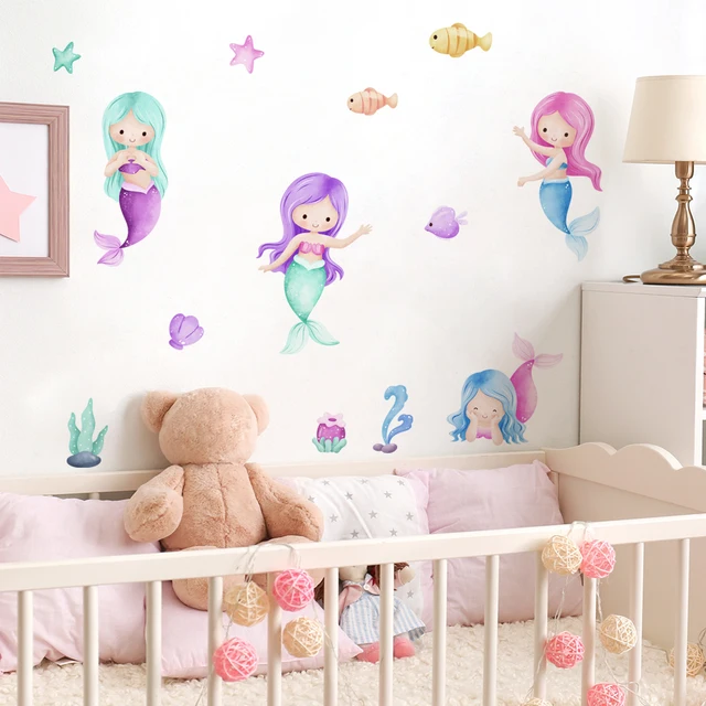 Mermaid Theme Baby Room Mermaid Themed Nursery Mermaid Nursery