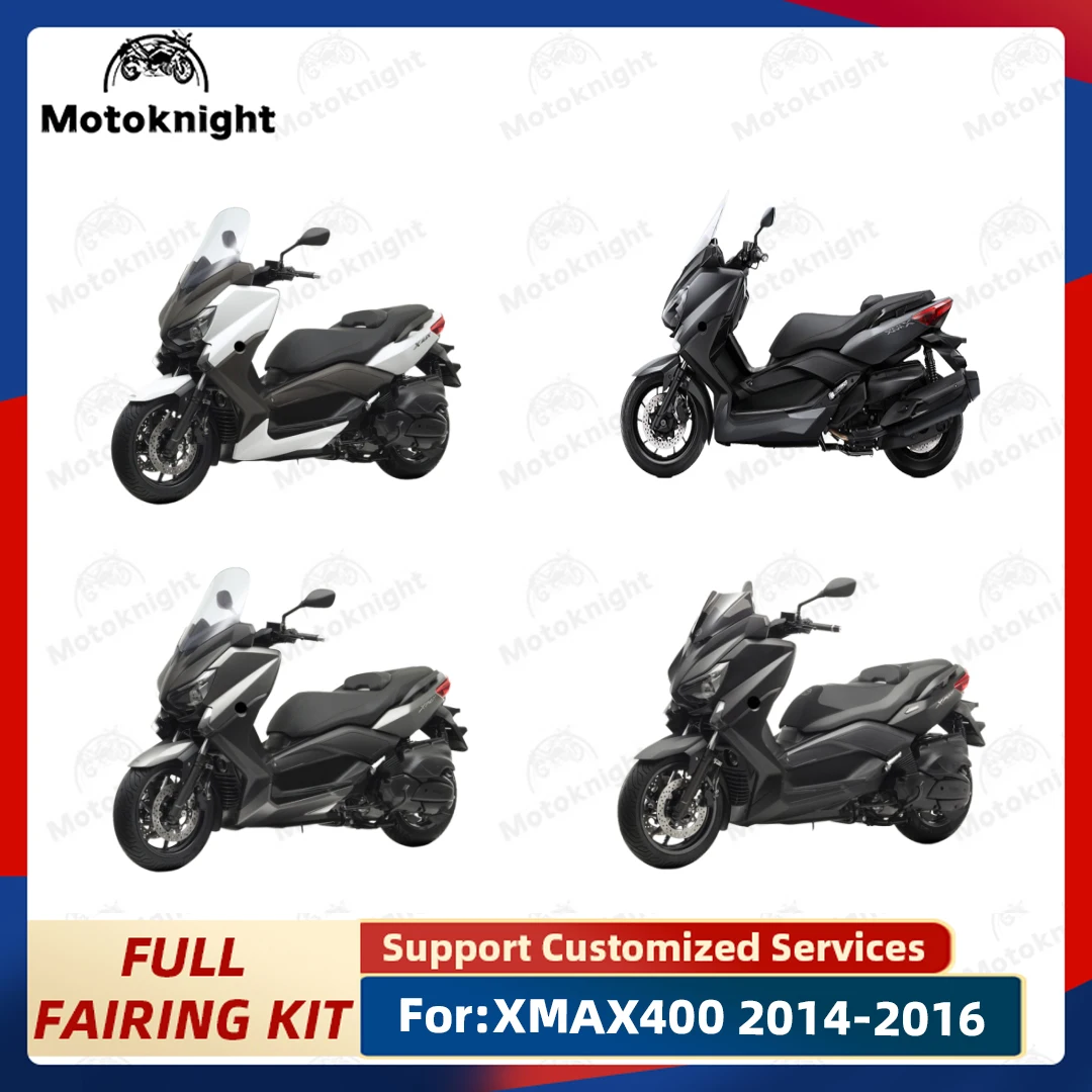 Motorcycle Fairing Kit Fit For YAMAHA XMAX400 2014 2015 Full Set Fairings Painted Bodywork New ABS Plastic