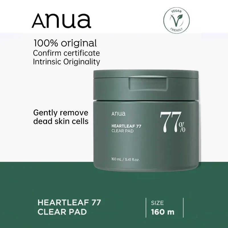 Heartleaf Clear Pad 70EA skincare toner For Anua