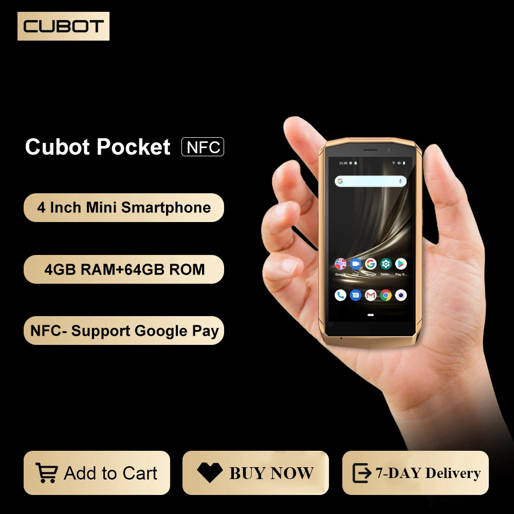 スマートフォン本体 CUBOT Pocket Amazon | CUBOT Pocket 4インチ スマートフォン Android 11 sim