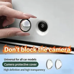 Universal 360° Car Camera Lens Protector Kit - Transparent Guard (2PC)
