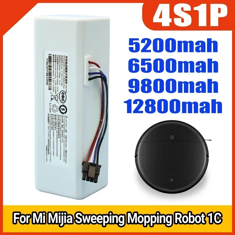 

Original Robot Battery 1C P1904-4S1P-MM for Xiaomi Mijia Mi Vacuum Cleaner Sweeping Mopping Robot Replacement Battery G1