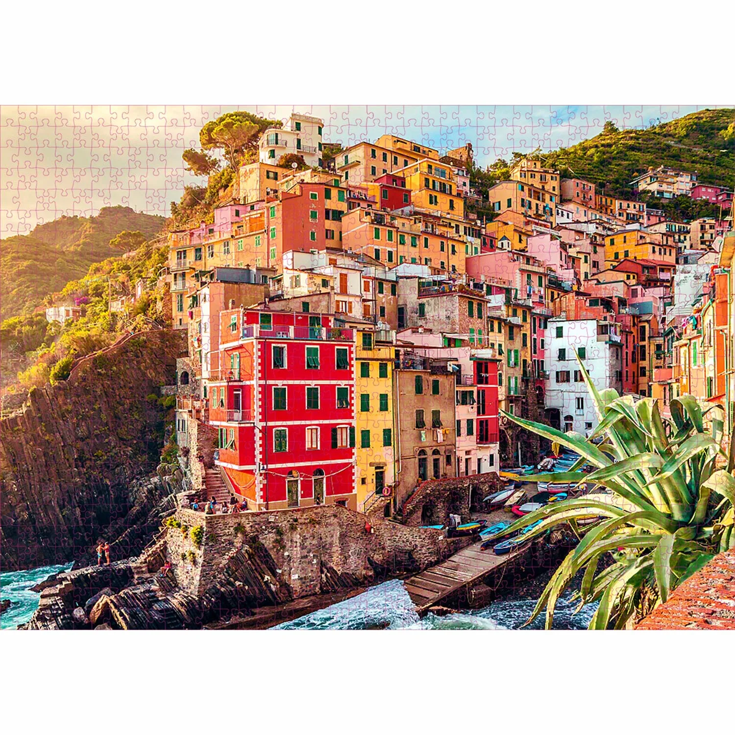 1000 Pieces Cinque Terre Jigsaw Puzzles For Adults Kids jigsaw puzzles,educational puzzles