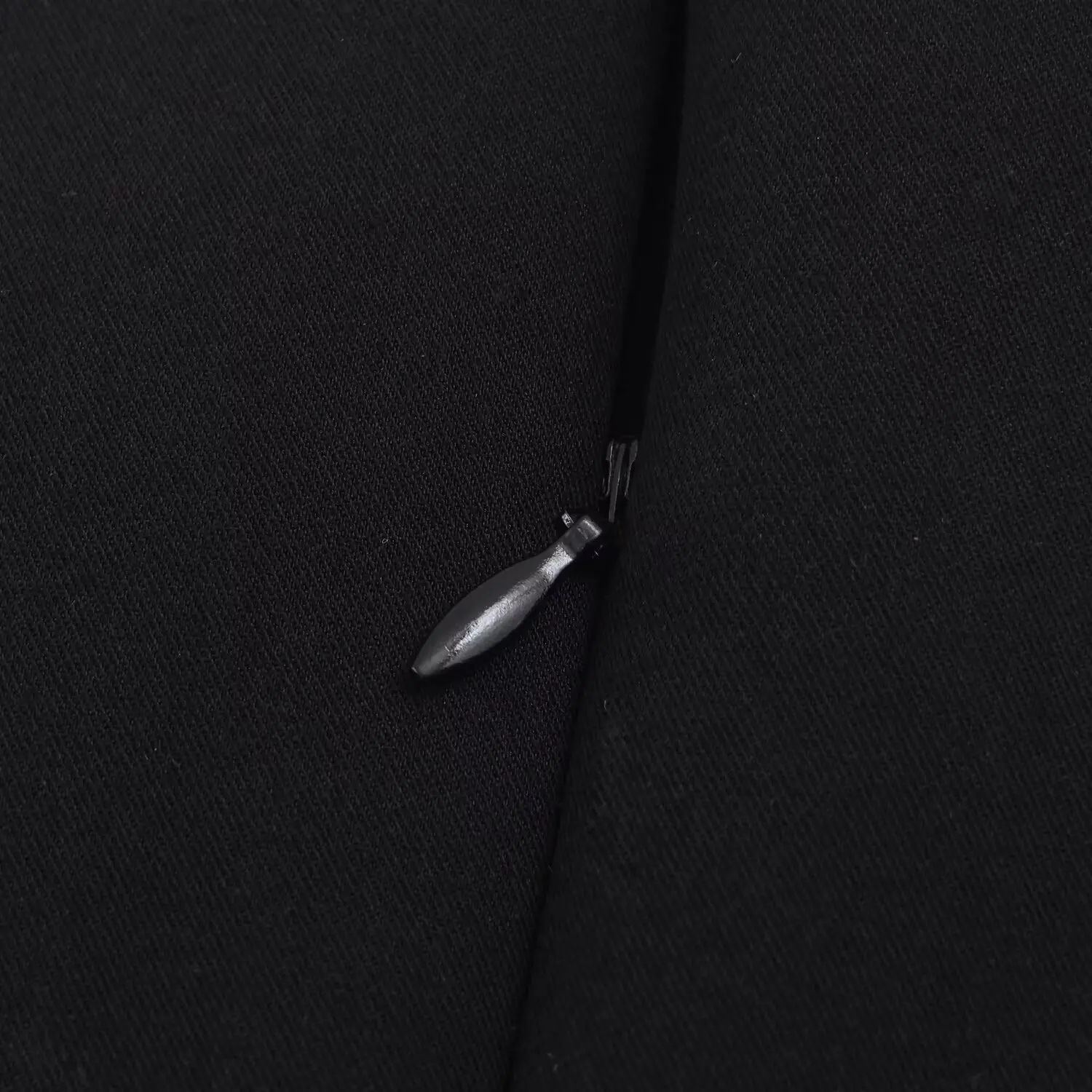 Women'S Black Spring Summer Slash Neck Elegant Top Single Row Jewelry Button Decoration Female Skirt Style Zipper Vest Top