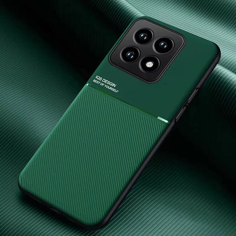 Leather Magnetic Slim Texture Phone Case Cover