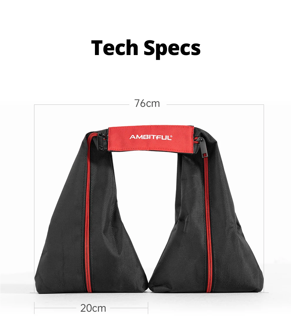 Dual-section Design Sandbag Photography Studio Video Stage Load-Bearing 5KG Thic