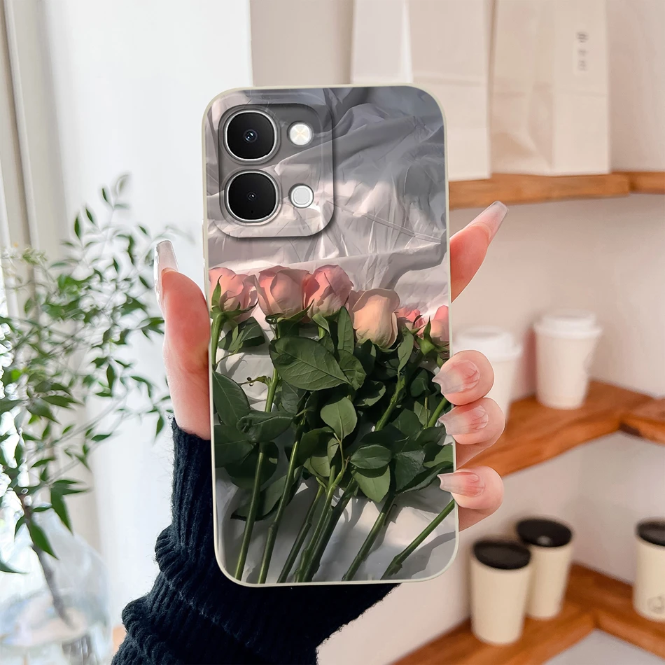 Coconut Tree Soft Smooth Liquid Silicone Phone Case - Full Protection Back Cover