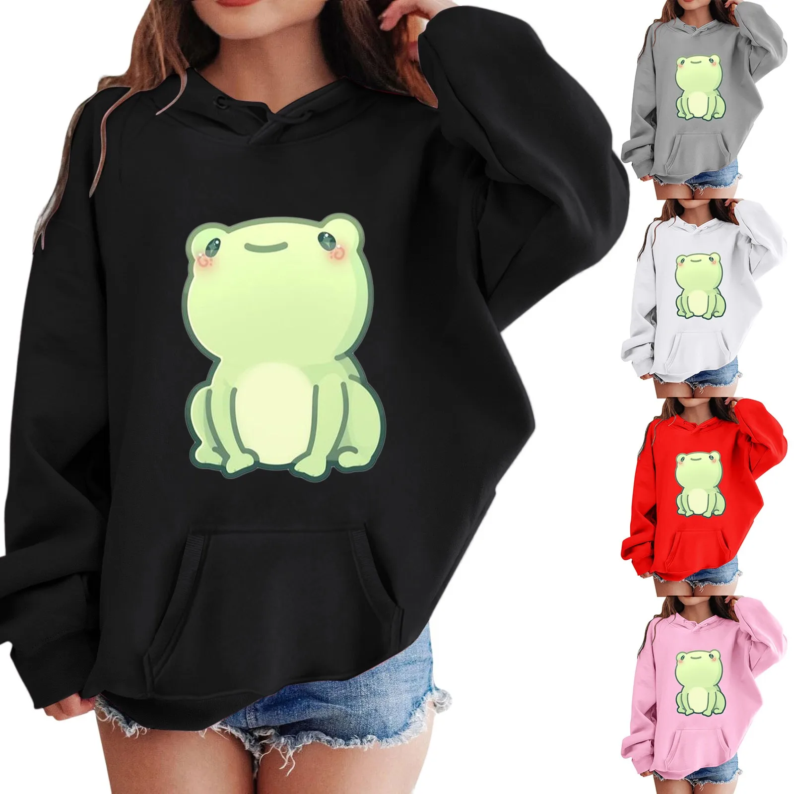 

Long Light Girls Sports Shirt Casual Girls Hoodie Pullover Hooded Sports Long Fleece Pullover Hoodie Hoodie Lightweight Women