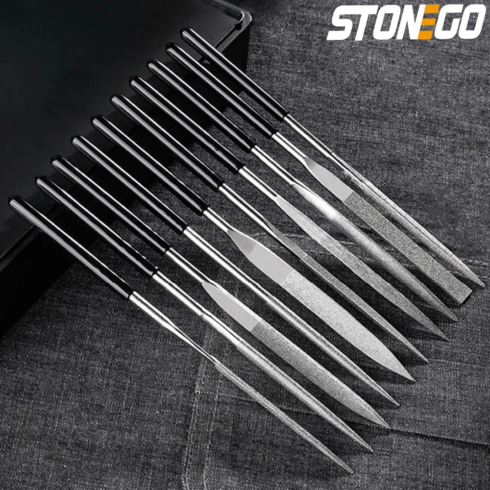 Needle File Set 5PCS/10PCS For Metal Glass Stone